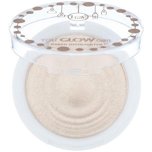 J.CAT BEAUTY You Glow Girl Baked Highlighter - Crystal Sand