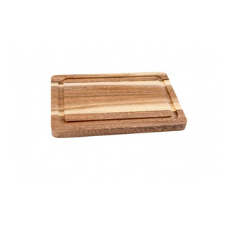 Lipper International Cutting Board, 9"L x 6"W, Brown