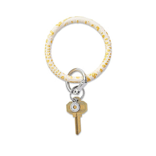 Oventure Keychain, One Size, Gold Rush Croc