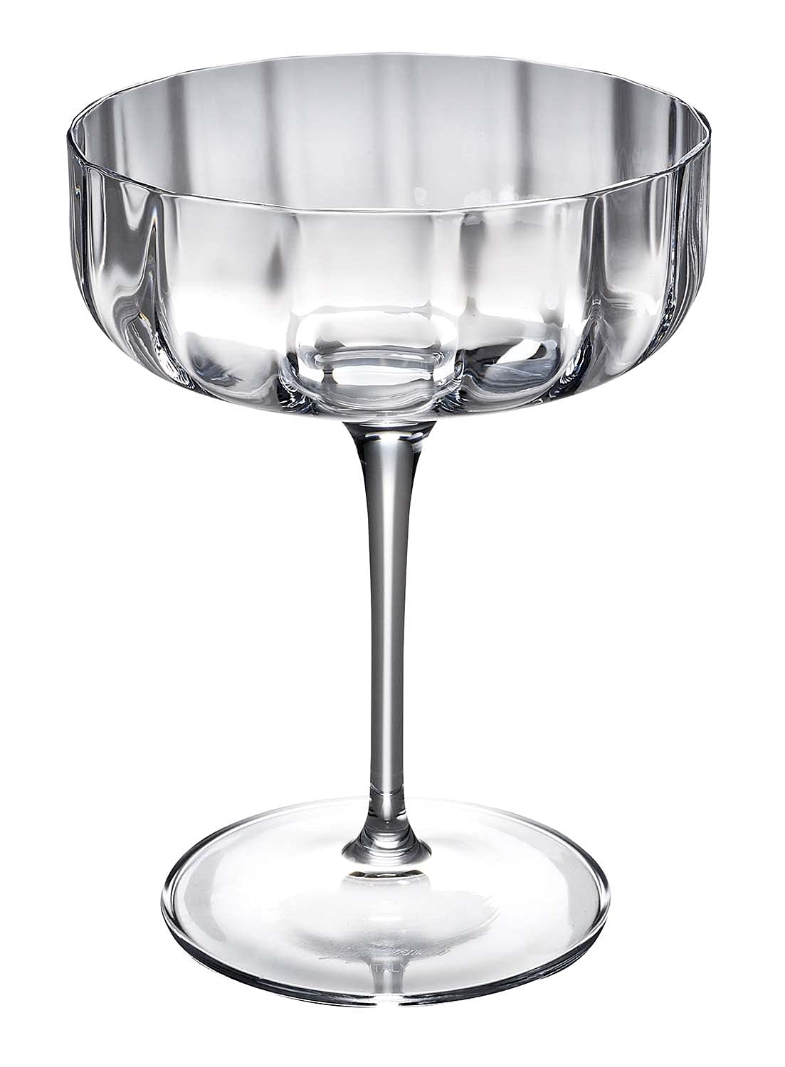 Luigi Bormioli Rocco Jazz Champagne/Sherbet Coupe 10.25oz, Set of 4,