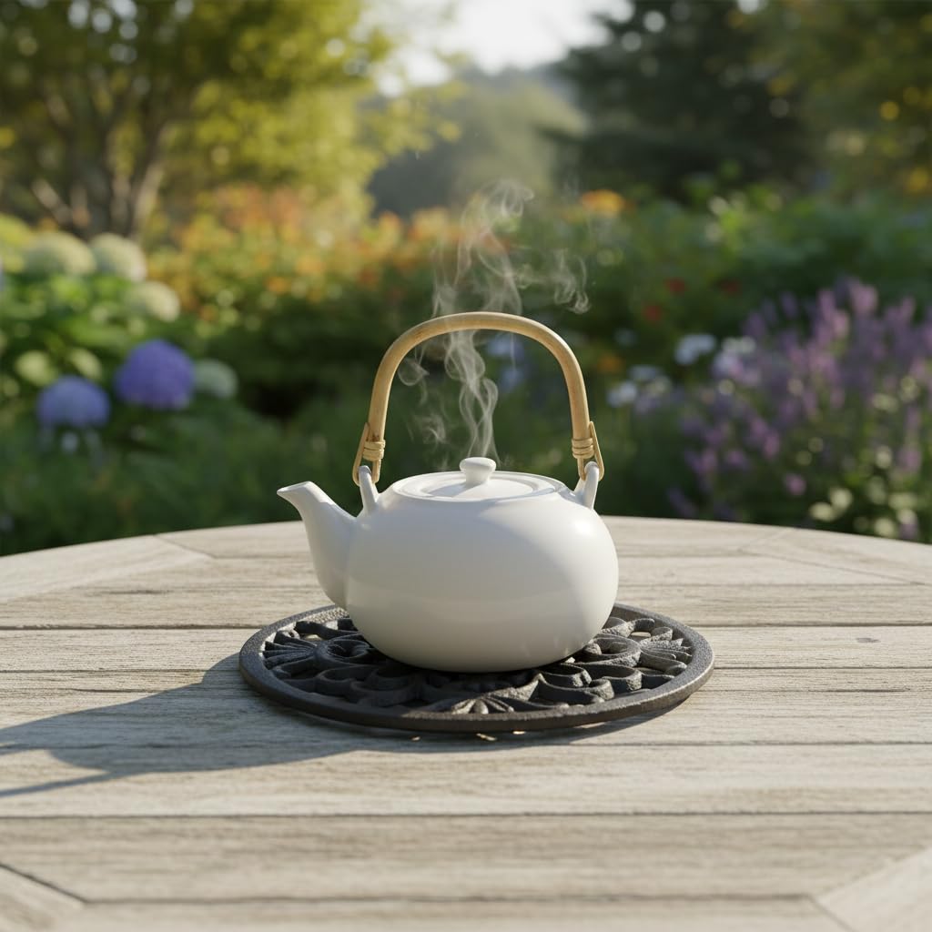 Comfy Hour Trivet, Black, Lodge