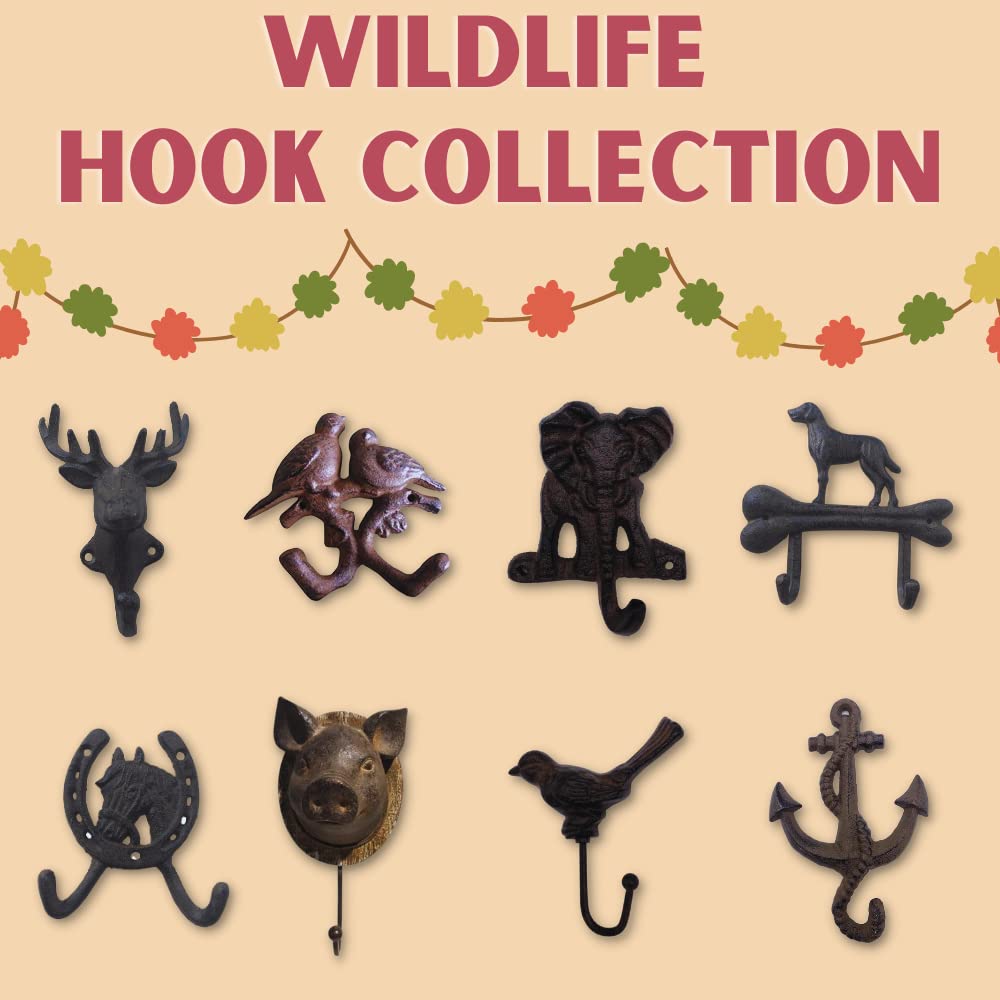 Comfy Hour 9 Inch Key Wall Hook, Antique Decorative Hanger