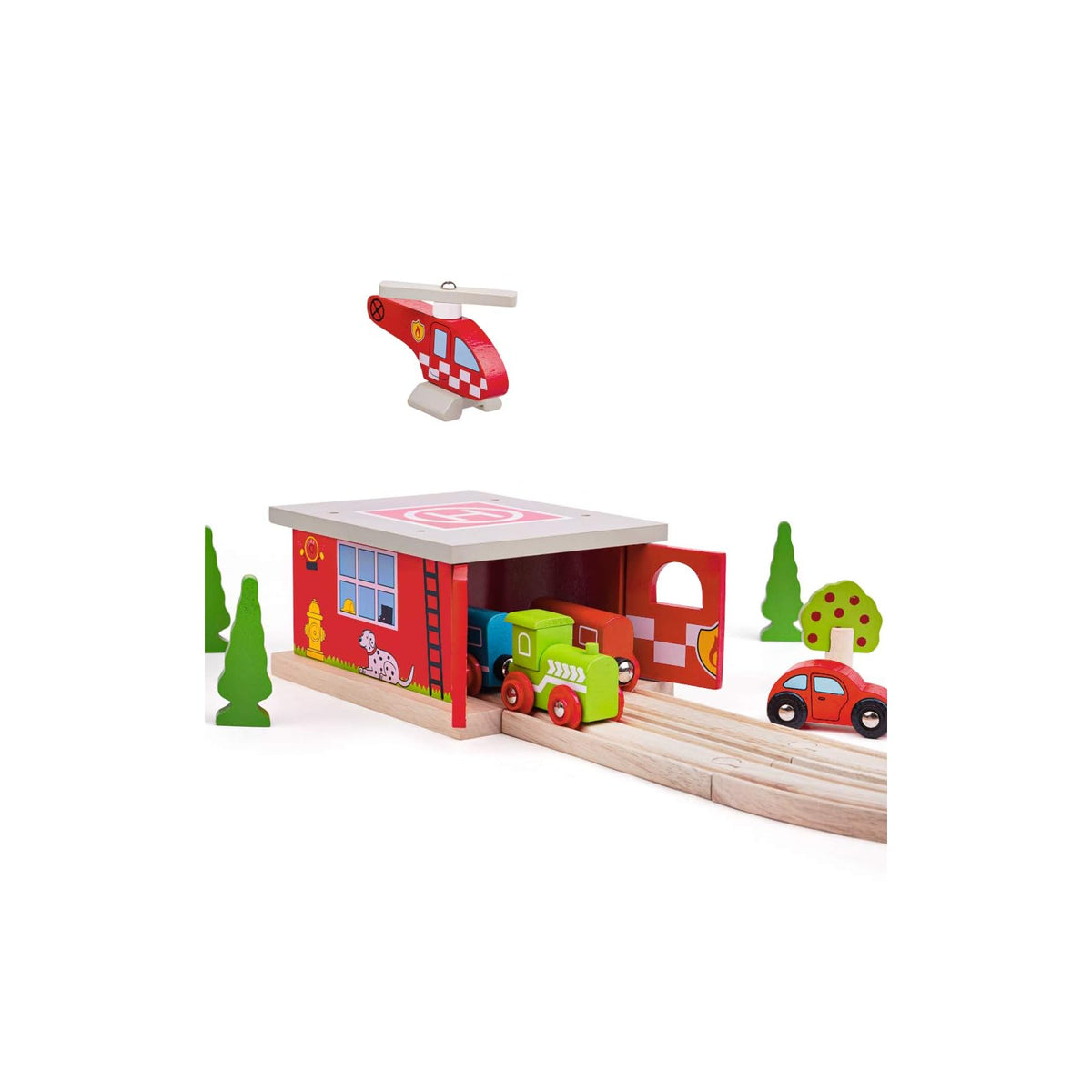 Bigjigs Rail Toy Vehicle Set