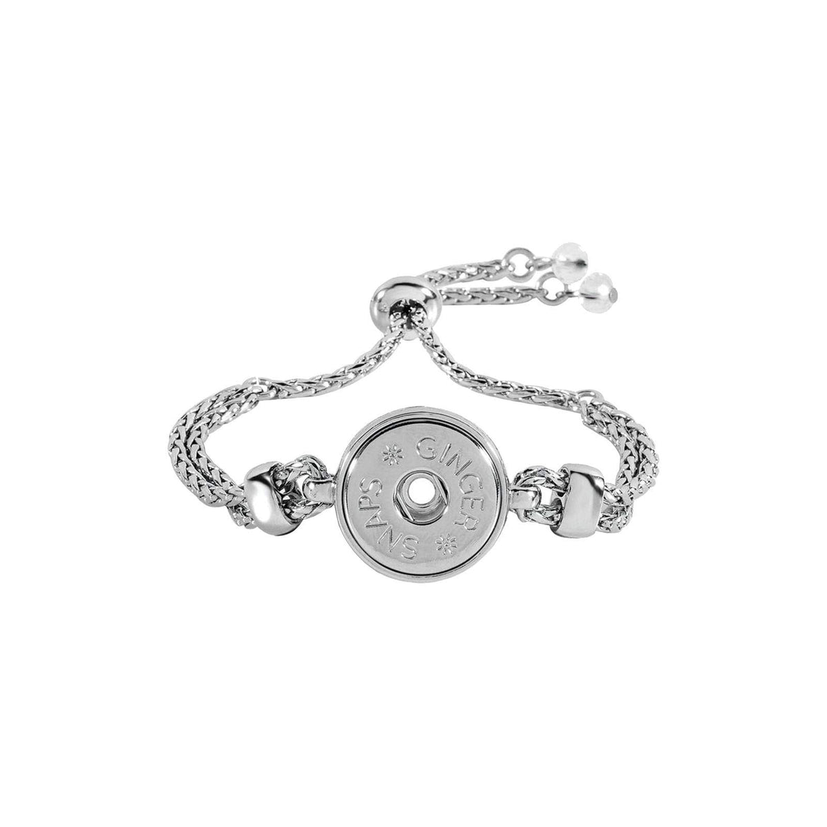 Ginger Snaps Bracelet, 20mm, Silver