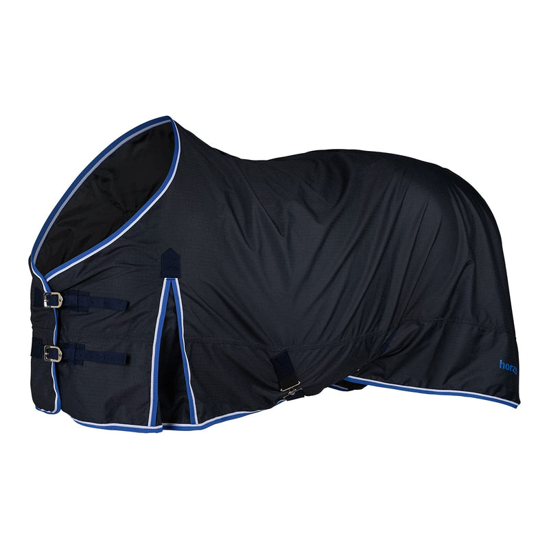 HORZE Glasgow Light Weight Waterproof Turnout Horse Sheet (No Fill) - Dark Blue - 66