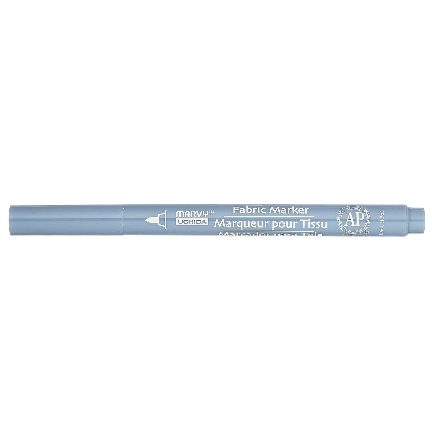Uchida 522-C-37 Marvy Fine Point Fabric Marker,  Light Blue
