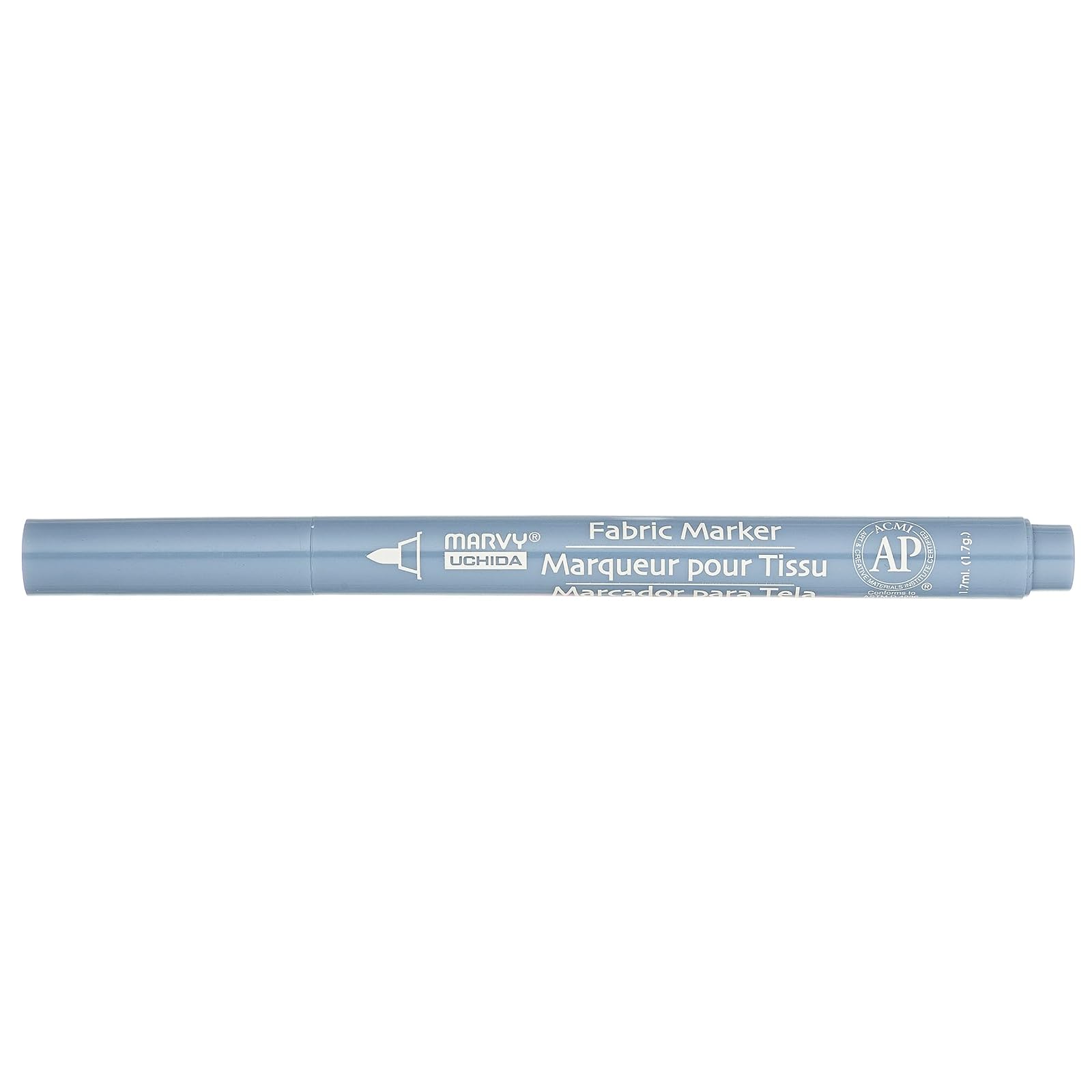 Uchida 522-C-37 Marvy Fine Point Fabric Marker,  Light Blue