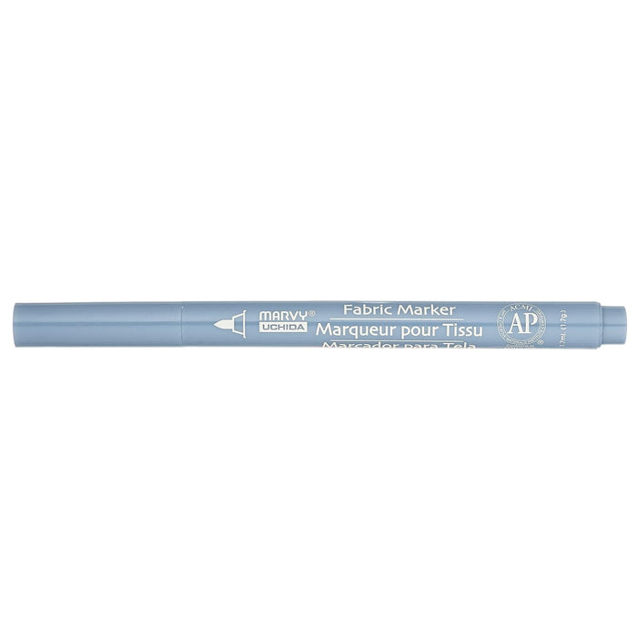 Uchida 522-C-37 Marvy Fine Point Fabric Marker,  Light Blue