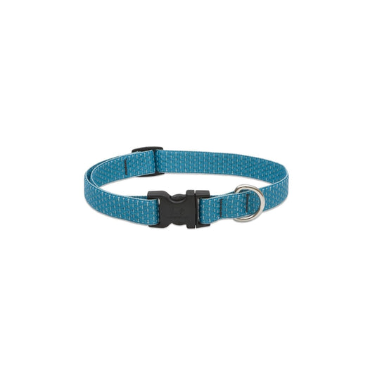 LupinePet Animal Collar, Collar - 3/4"W; 9-14" Neck, Turquoise