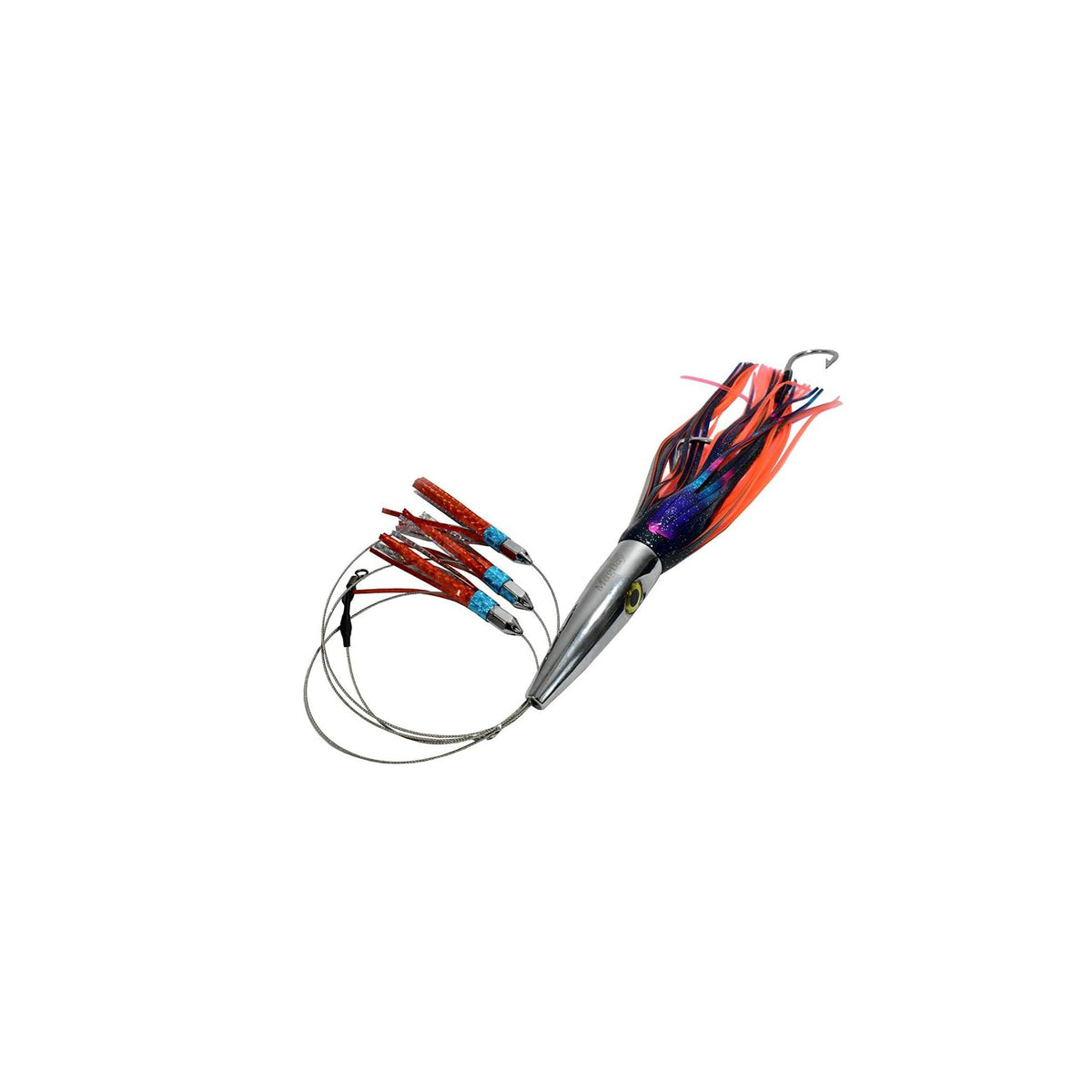 MagBay Lures Fishing Hook, Large, Orange Oil