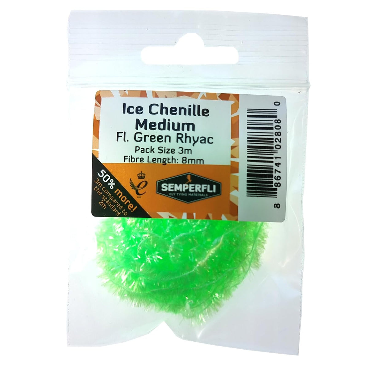 Semperfli Yarn, Medium, Green Rhyac