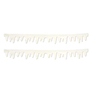 Beistle Garland, 48.5", White