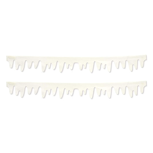 Beistle Garland, 48.5", White