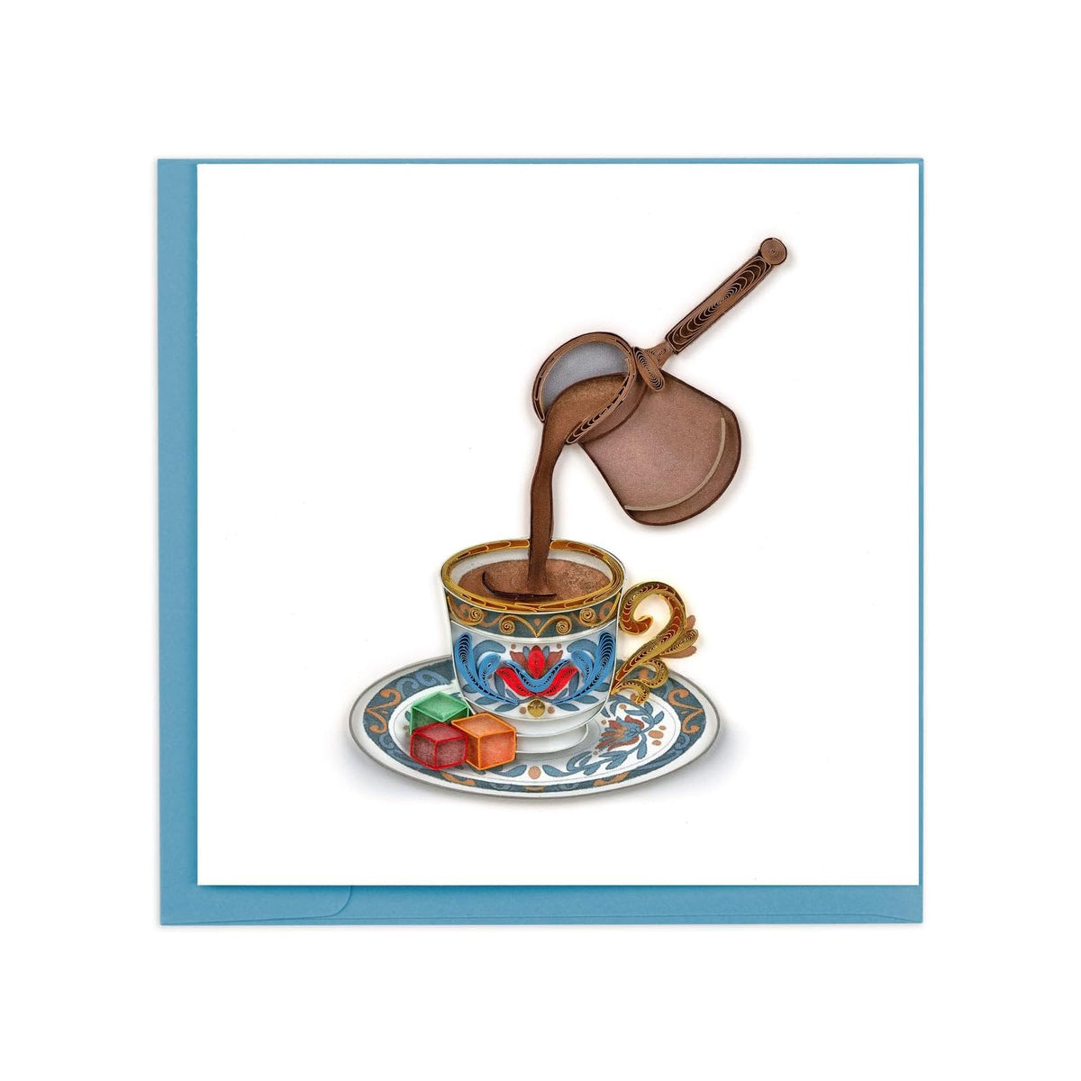 Quilling Card Greeting Card, 6 in. x 6 in.