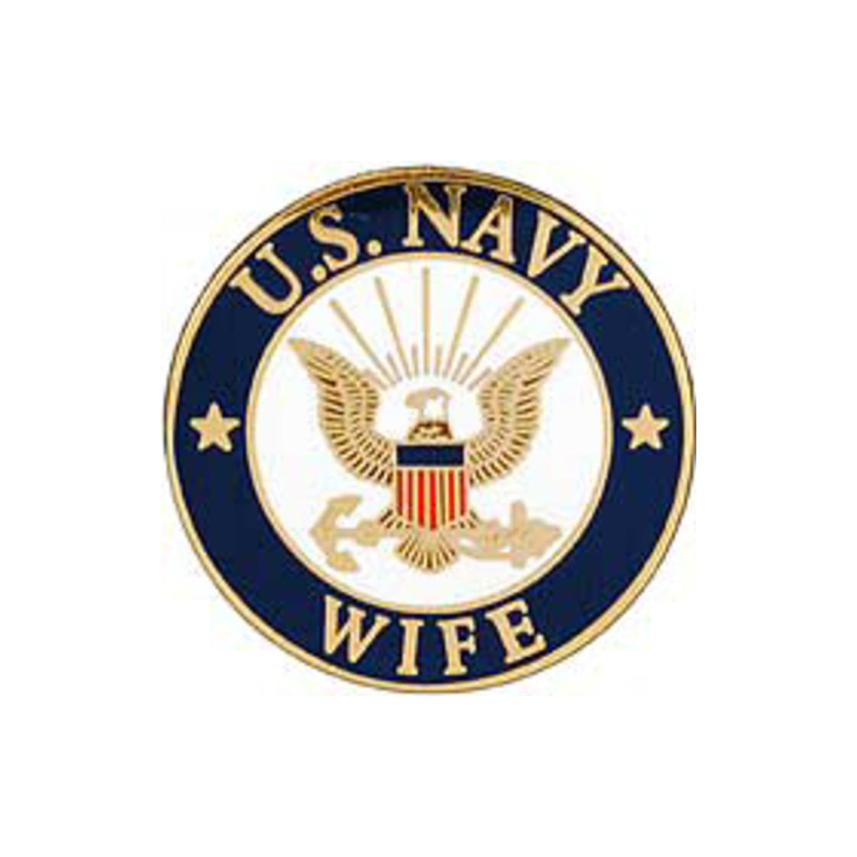 Eagle Emblems, Inc. Apparel Pin, 1 inch, navy
