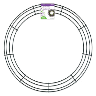 FloraCraft Wire Wreath Form 20 Inch Green