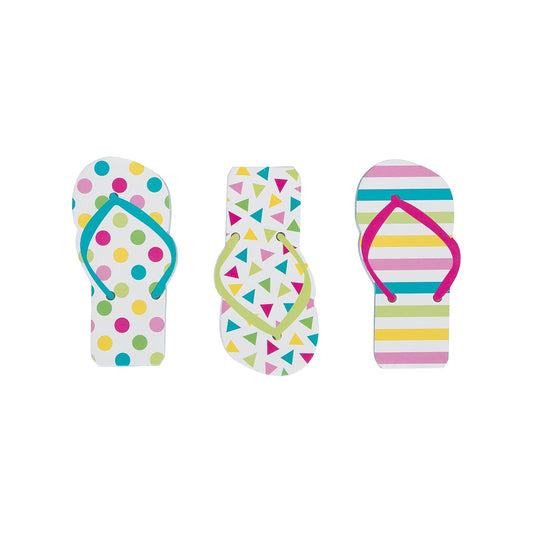 Unique Industries Colorful Flip Flop Notepads, 12 Ct.