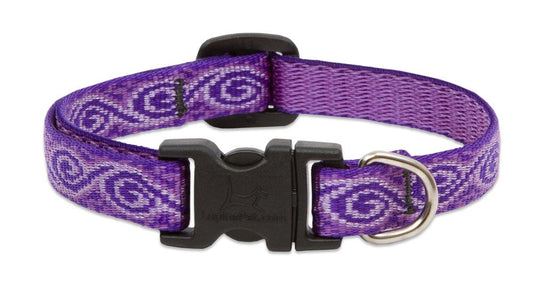 Lupine Pet Originals 1/2" Jelly Roll 8-12" Adjustable Collar for Small Dogs