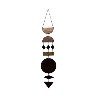 Foreside Home and Garden Hanging Ornament, 12, Black