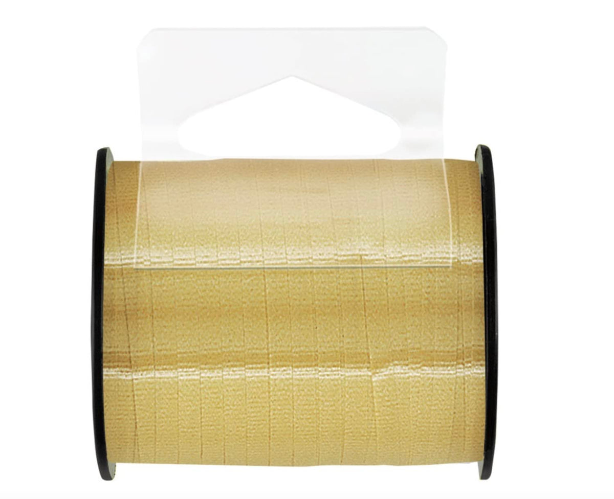 Unique Industries Unique Metallic Gold Curling Ribbon 50yds
