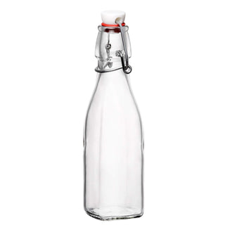 Comfy Hour 8.5 oz Swing Top Glass Bottle, Bormioli Rocco Swing Bottle
