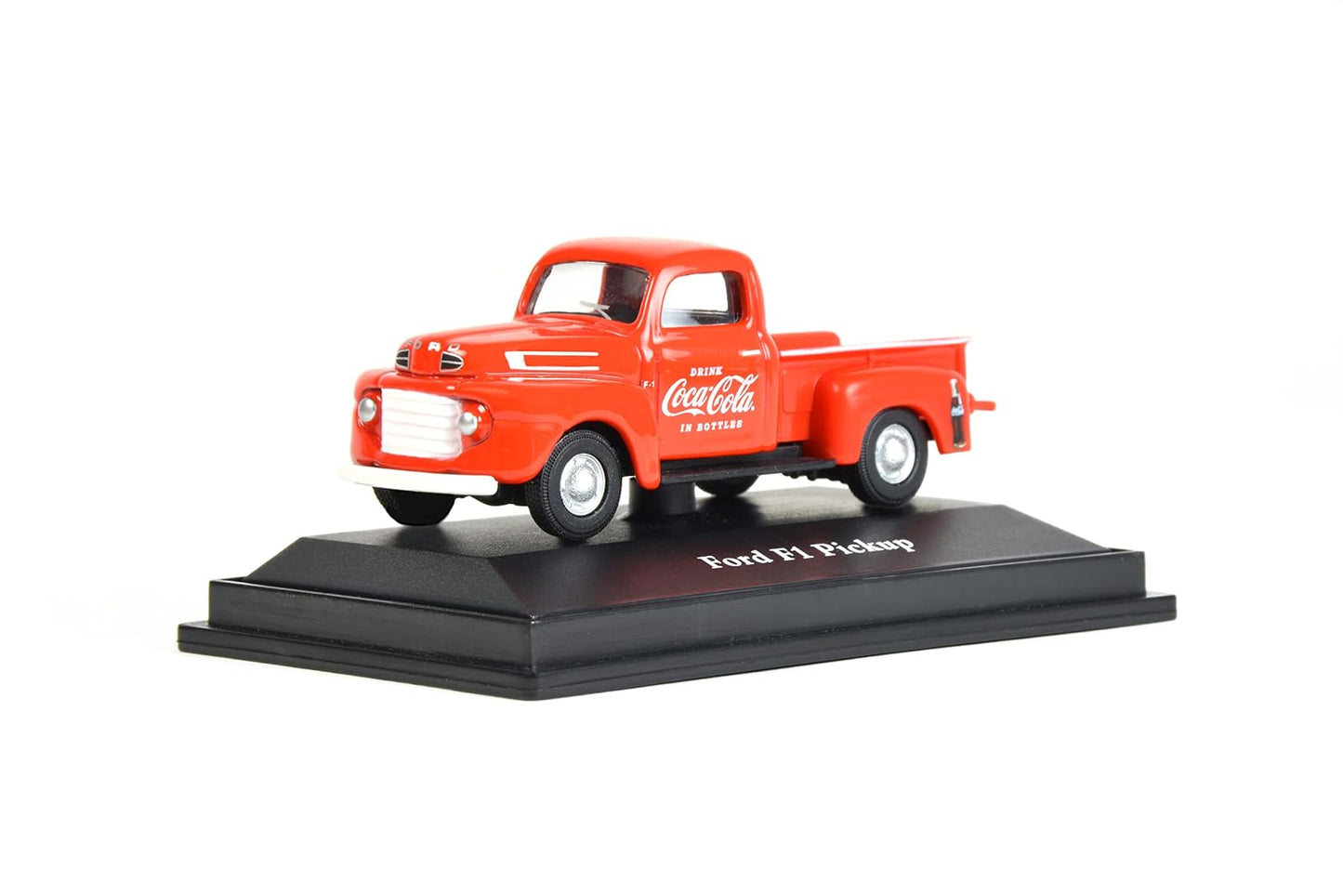 1948 Ford F1 Pickup Truck Coca-Cola Red 1/72 Diecast Model Car by Motorcity Classics 472001
