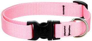 Lupine Pet Basics 3/4" Pink 9-14" Adjustable Collar for Small Dogs