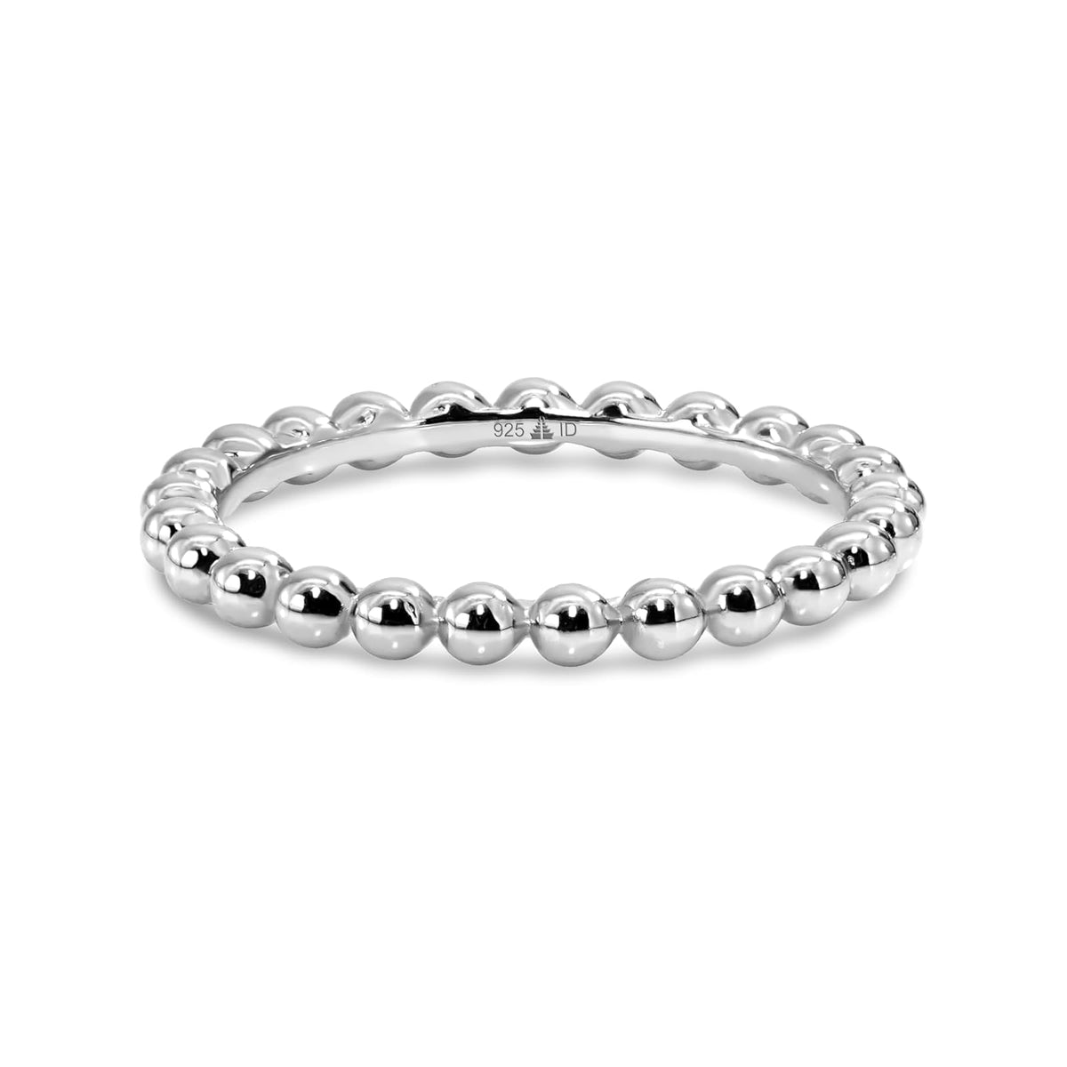 DEVATA Ring, 6, Silver 925/Beaded Ball DRM1221
