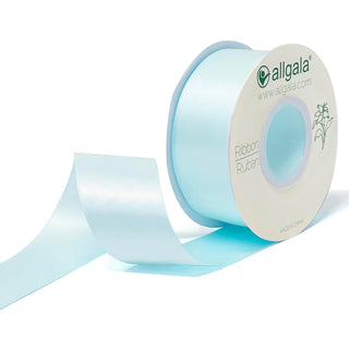 allgala Decorative Ribbon Trim, 1.5"x25 yd, Light Blue