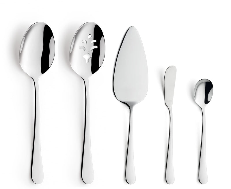 Amefa Austin 5pc Serving Set, 18/0 Stainless Steel