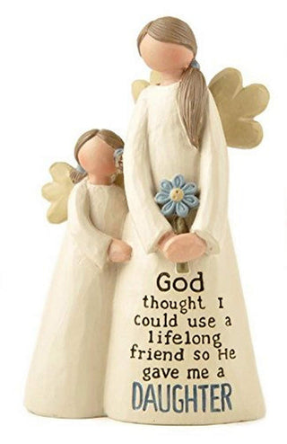 Blossom Bucket Daughter' Angel W/Child