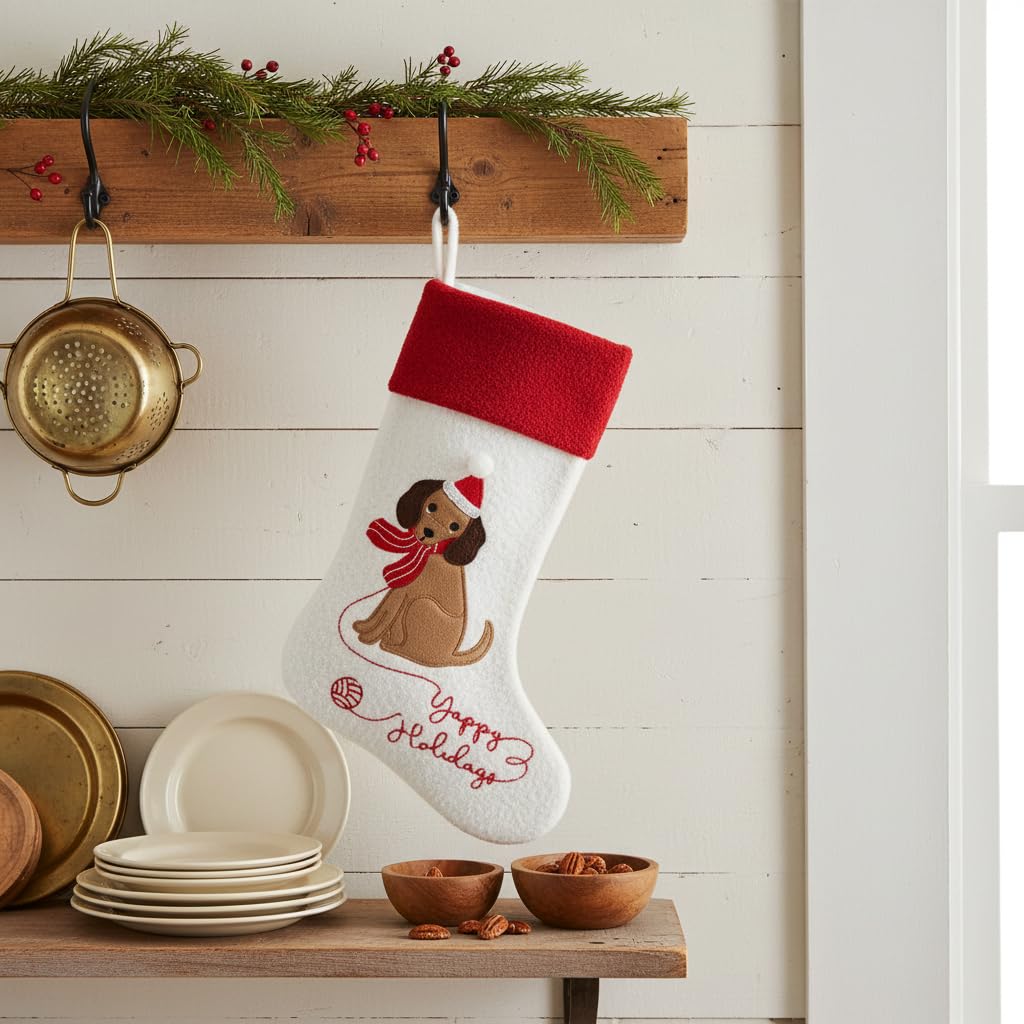 Comfy Hour Home, Red White, rustic
