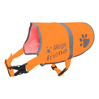 4LegsFriend Pet Apparel, XL, Orange