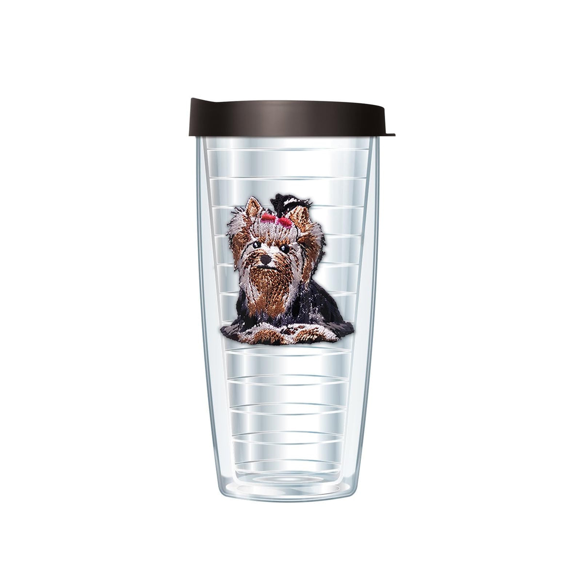 Signature Tumblers Drinking Cup, 16 Ounces, Yorkie Puppy