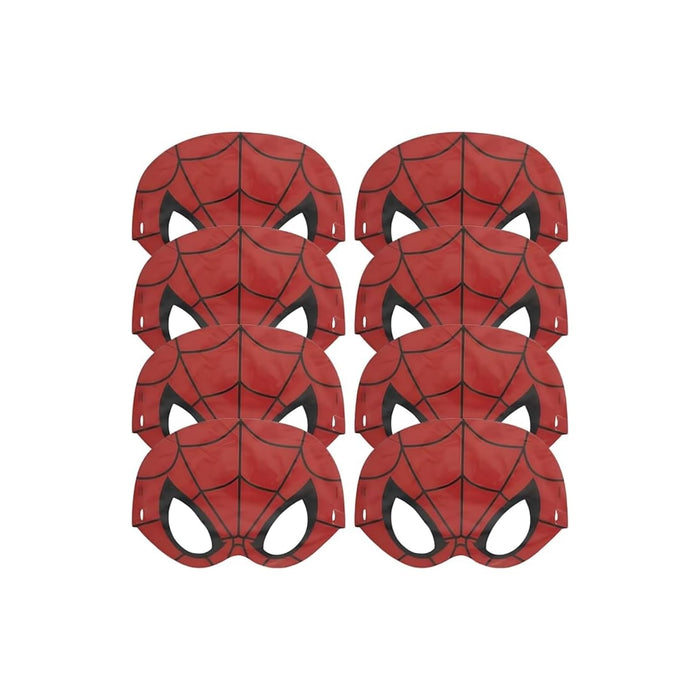 Unique Costume Mask, 8 Count (Pack of 1), Multi