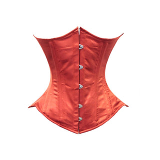 luvsecretlingerie Corset, X-Small, Red Satin (Normal Torso-fit Well for 12.2"/31