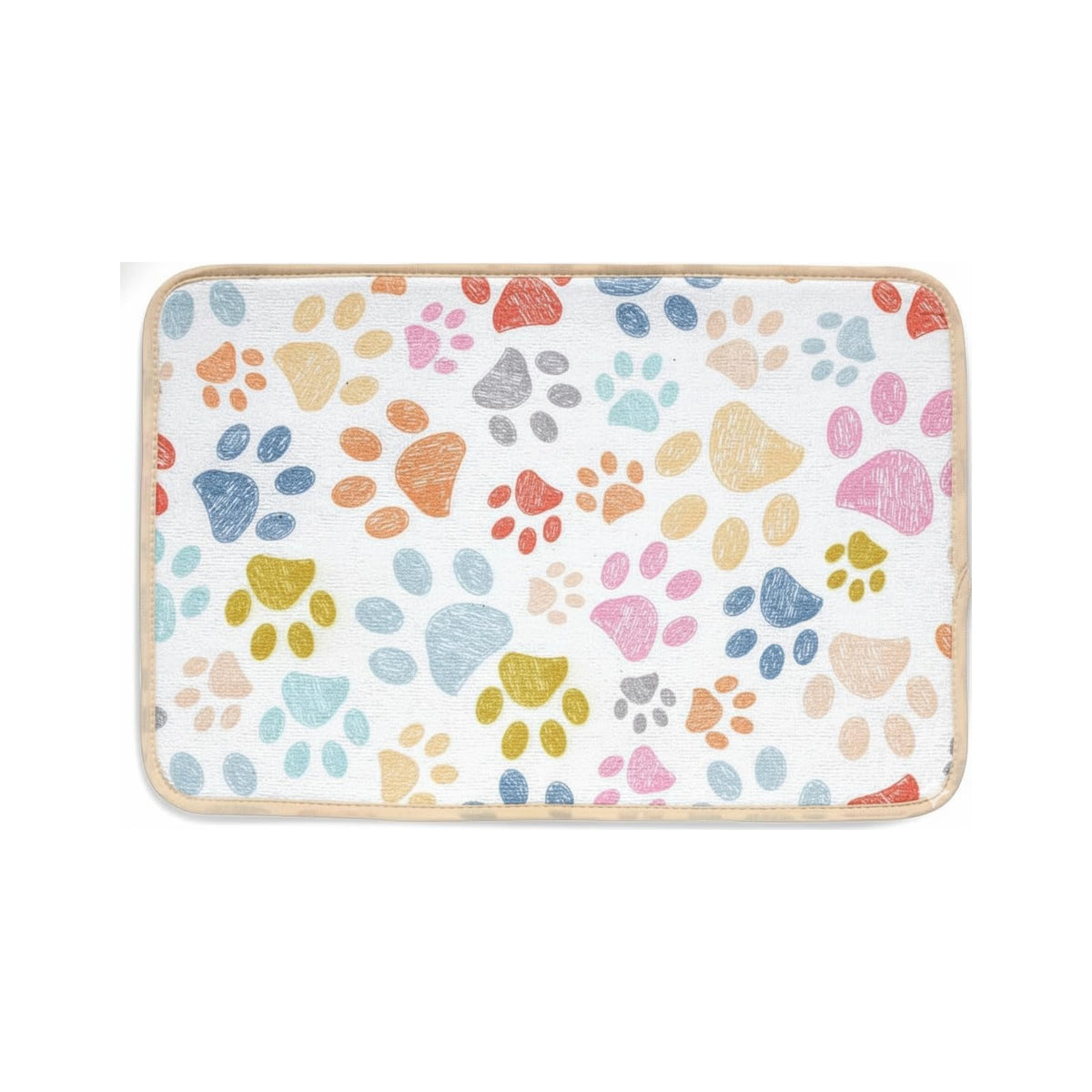 WerkShoppe Pet Placemat, 12"L x 12"W, Blue