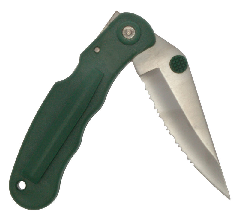 ZENPORT Tools CSK7008 Folding Pocket Knife, Serrated Blade, 5-Inch