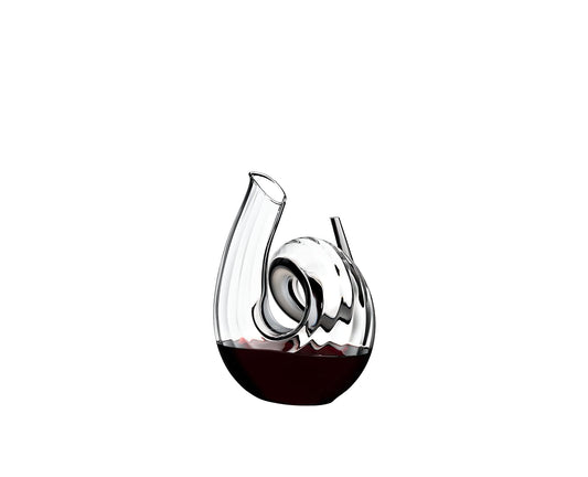 Riedel Crystal 1.5 Quart Fatto A Mano Curly Decanter