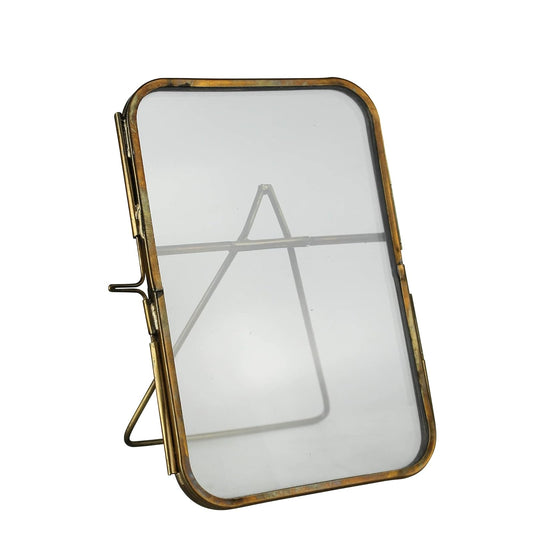HomArt Picture Frame, 4 x 6 inches, Brass