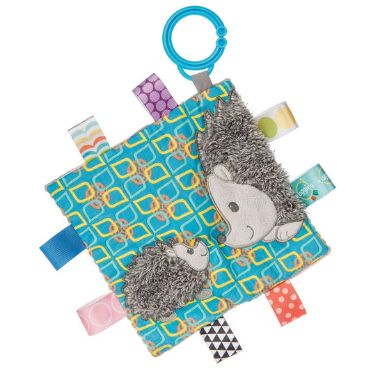 Mary Meyer Taggies Crinkle Me Baby Toy, Heather Hedgehog