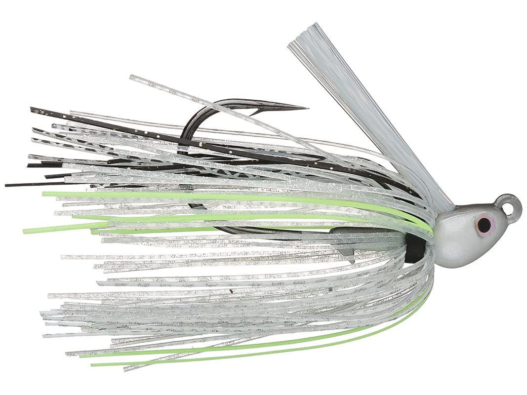 Dirty Jigs No-Jack Swim Jig (Chartreuse Shad, 1/2 Oz.)