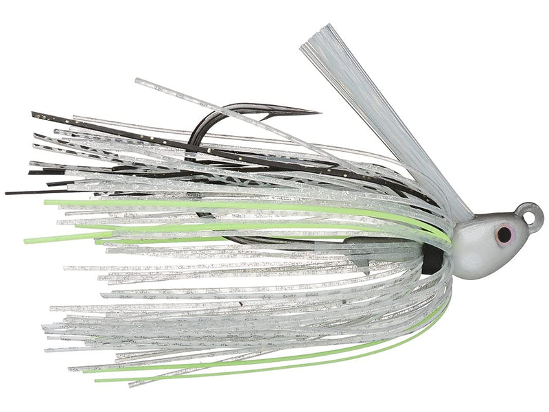 Dirty Jigs No-Jack Swim Jig (Chartreuse Shad, 1/2 Oz.)