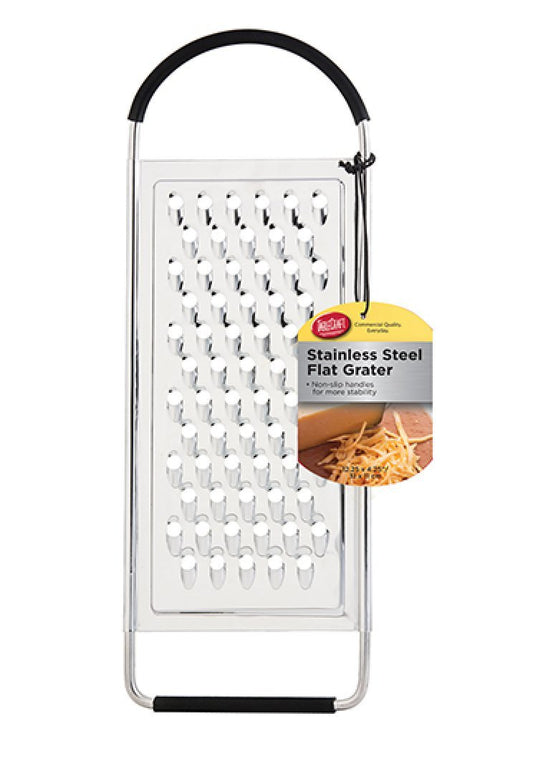 TableCraft Flat Heavy Duty Grater, Stainless Steel