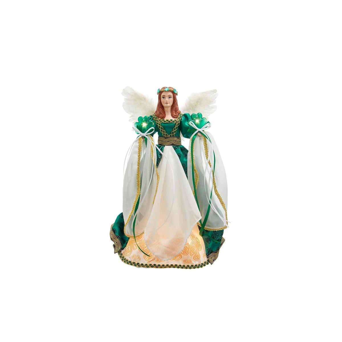 Kurt S. Adler Tree Topper, 10" x 5.75" x 16", Multicolor
