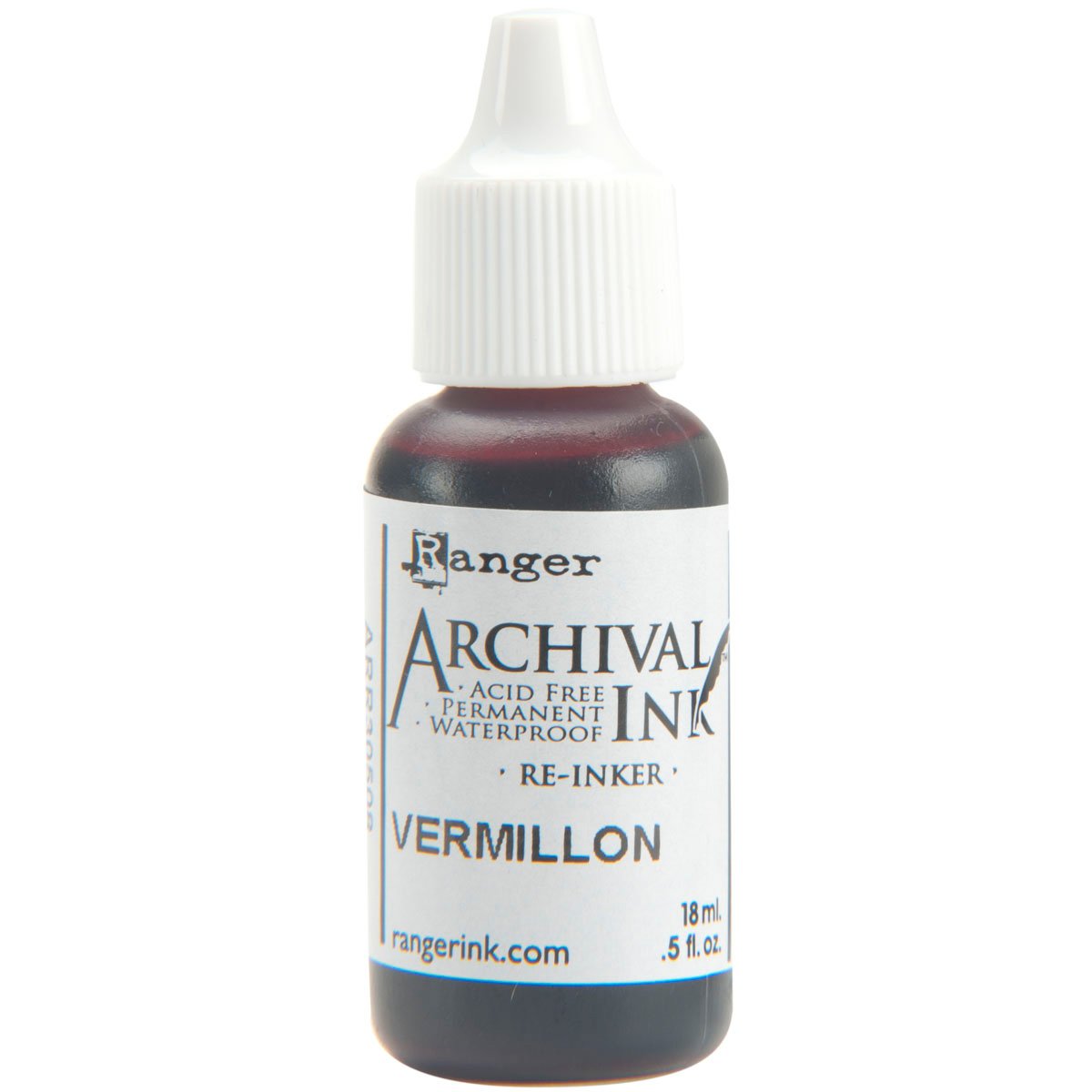 Ranger Liquid Ink, 0.5 fl oz, Vermillion