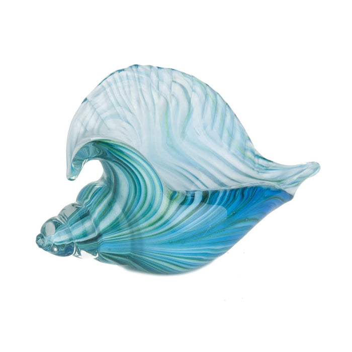 Beachcombers Sculpture, 5.25" x 9", Blue