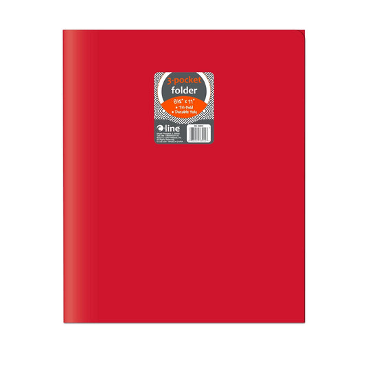 C-Line File Folder, 24 Count (Pack of 1), Red