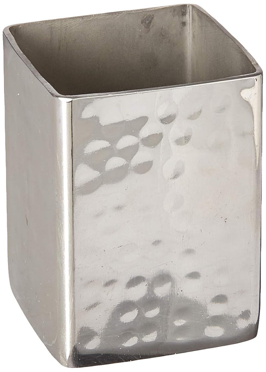 American Metalcraft Stainless Steel Hammered Sugar Packet Holder