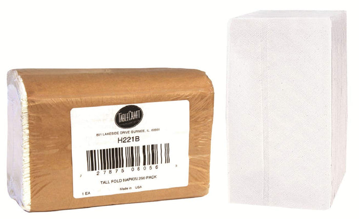 Tablecraft Tall Fold Paper Napkin Refill